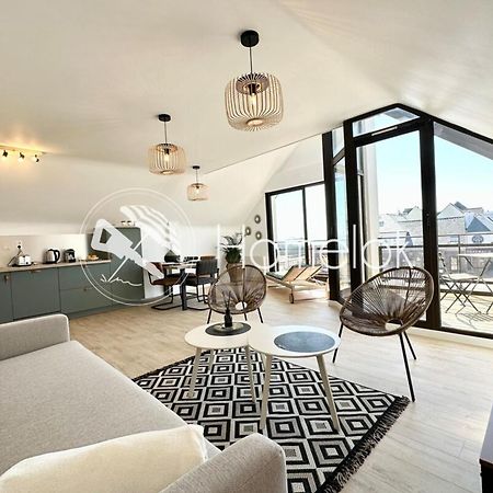 T2 Neuf Top Cocooning Terrasse - Face A La Mer 普洛埃默尔 外观 照片
