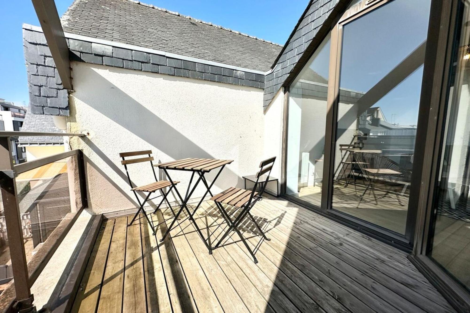 T2 Neuf Top Cocooning Terrasse - Face A La Mer 普洛埃默尔 外观 照片